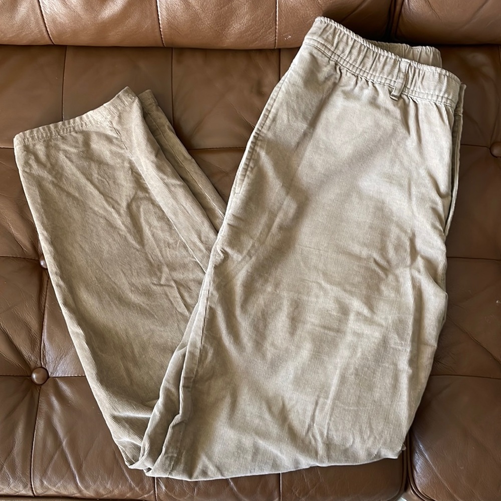 Club Monaco men’s Elasticated Corduroy Pant - Medium